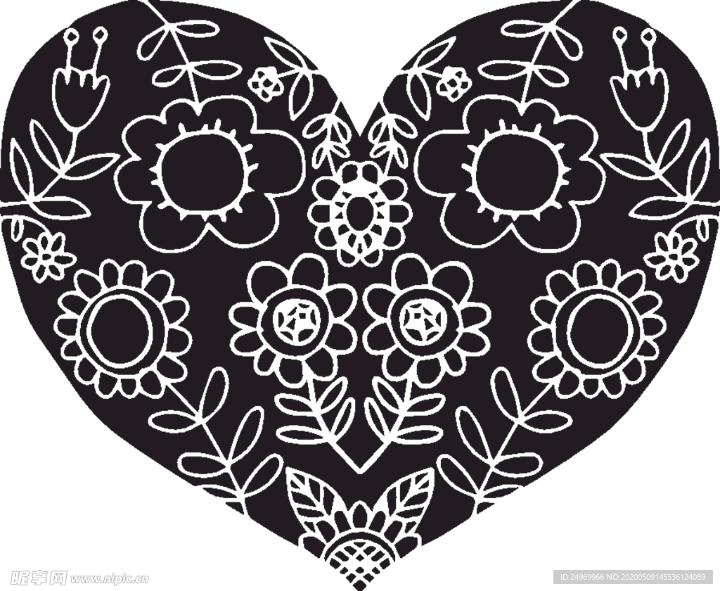 曼陀罗花纹