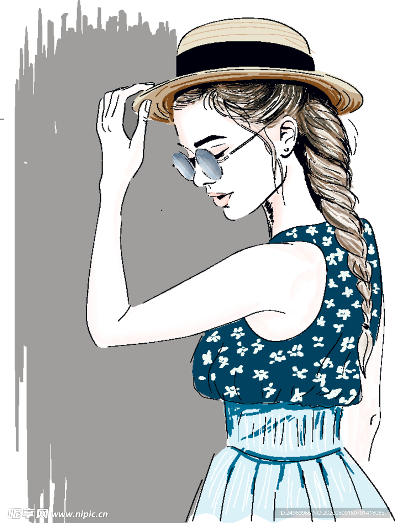 女性插画