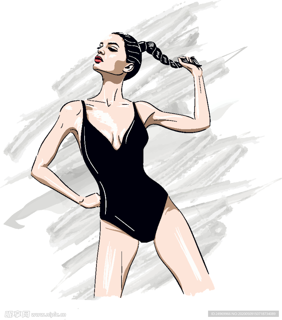 女性插画