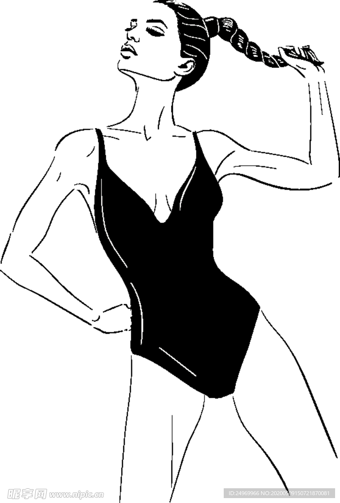 女性插画