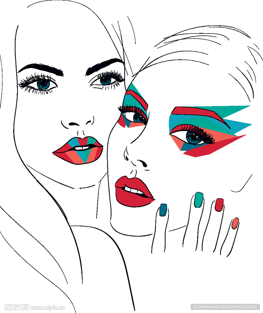 女性插画