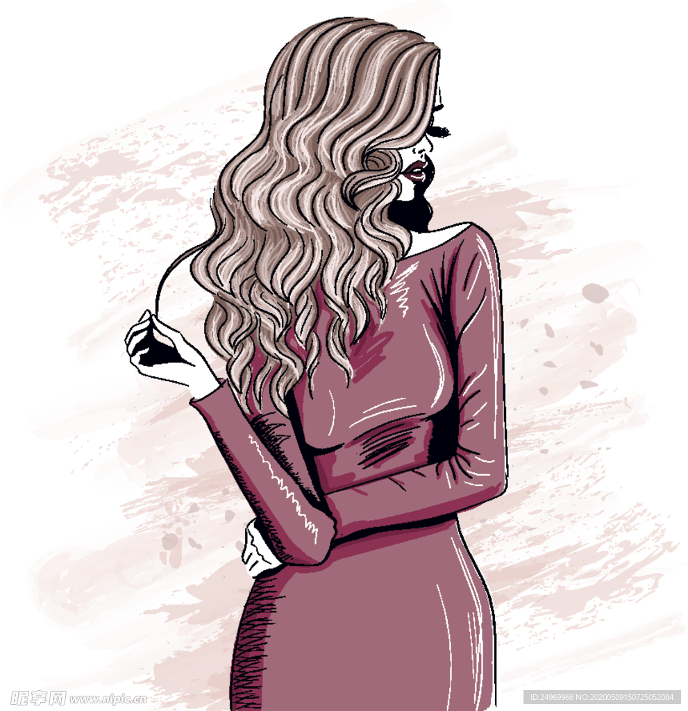 女性插画