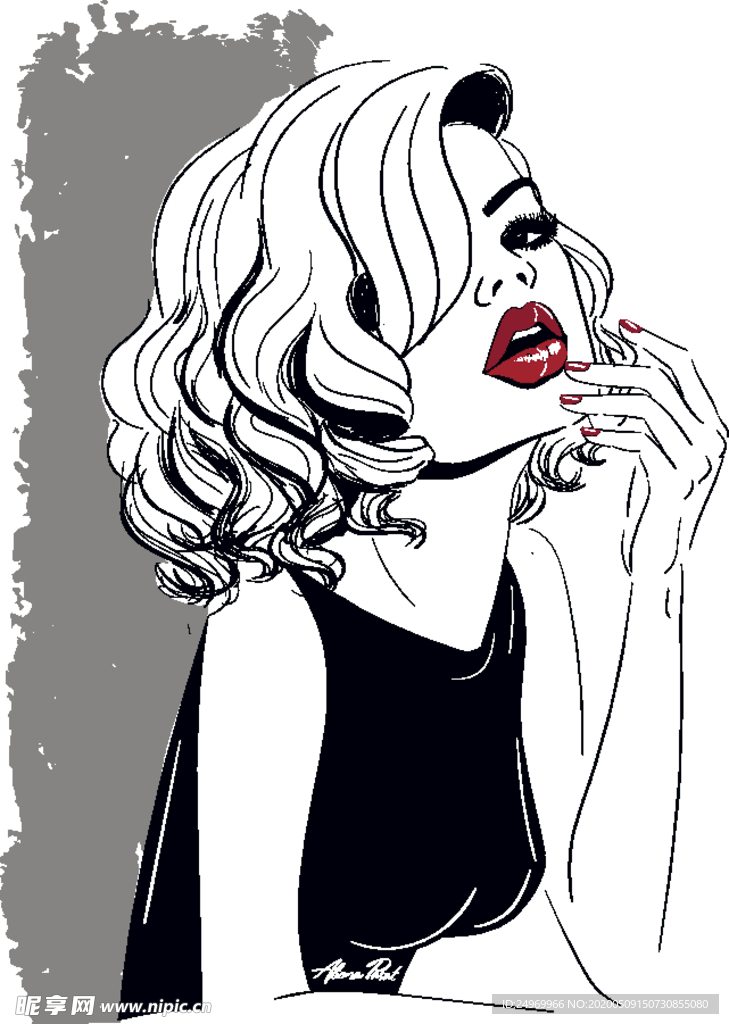 女性插画