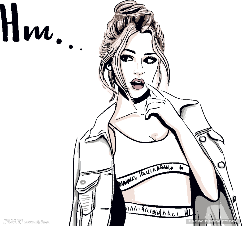 女性插画