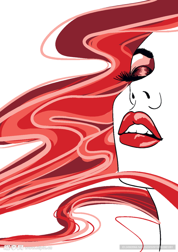 女性插画