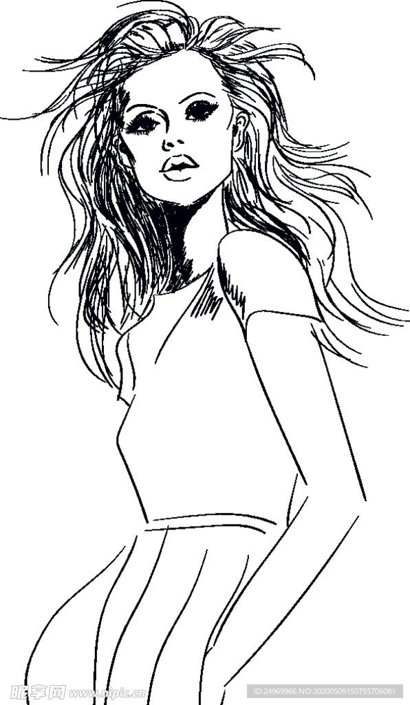 女性插画
