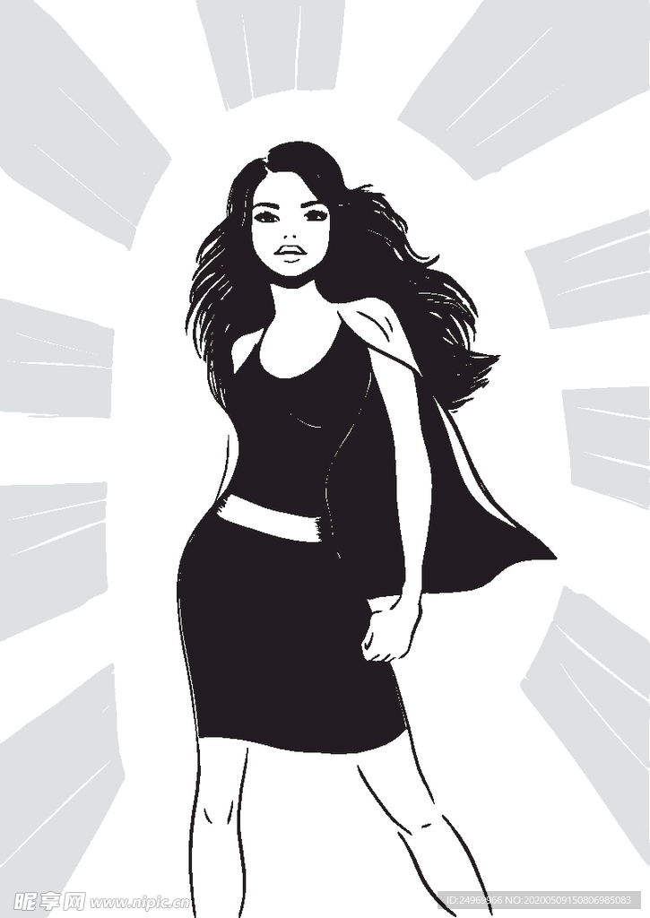 女性插画