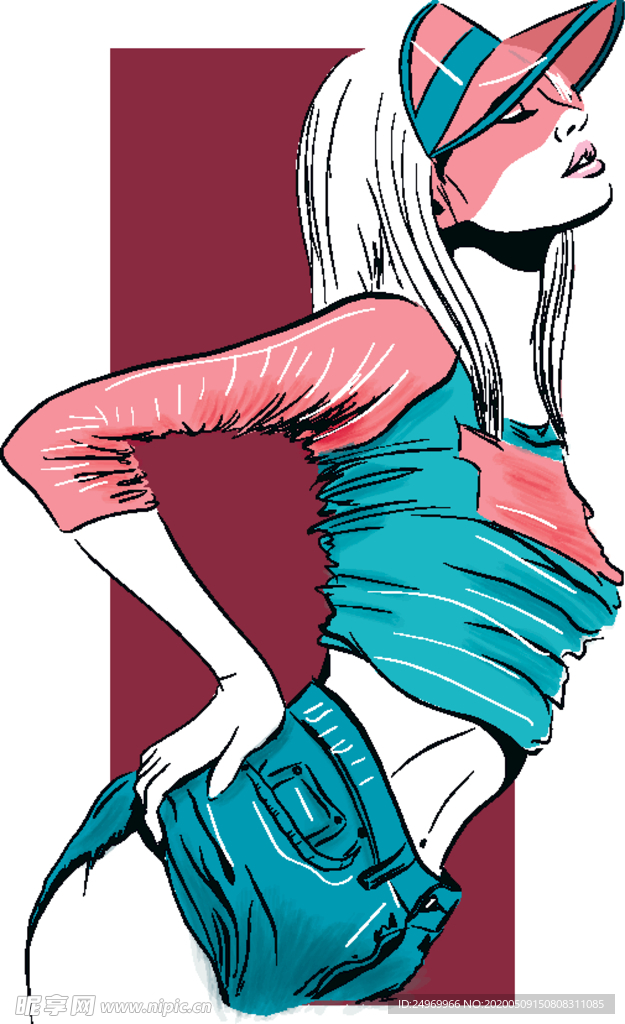 女性插画