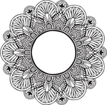 曼陀罗花纹