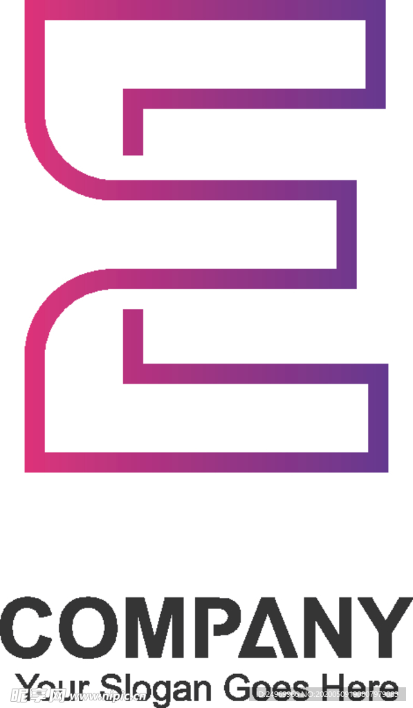 字母图标