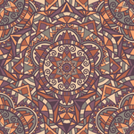曼陀罗花纹