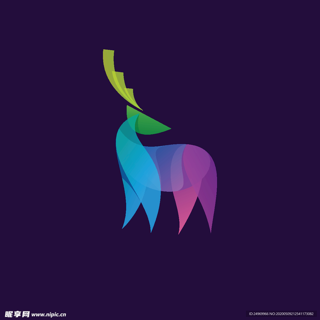 鹿头标志
