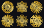 曼陀罗花纹