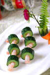 大菜青瓜虾球