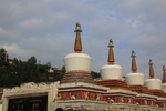 青海塔尔寺白塔