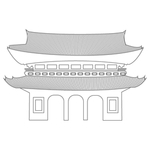 线稿图 日本