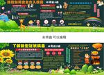 疫情和森林防火黑板报