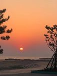 夕阳西下图片