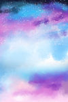 渐变星空背景