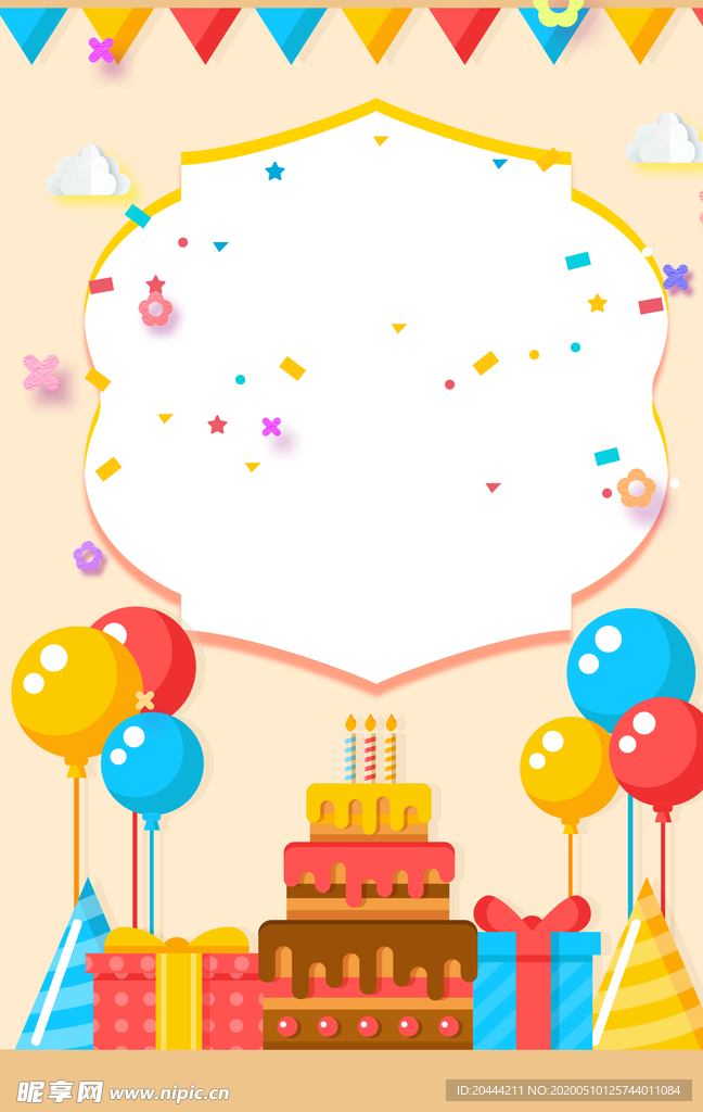 贺卡生日贺卡宝宝贺卡