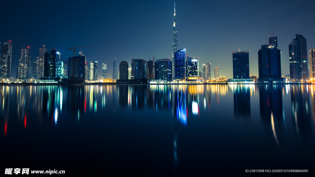 城市魅力夜景图片