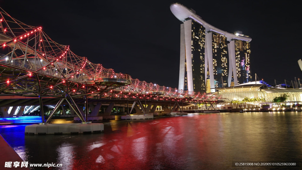 城市魅力夜景图片