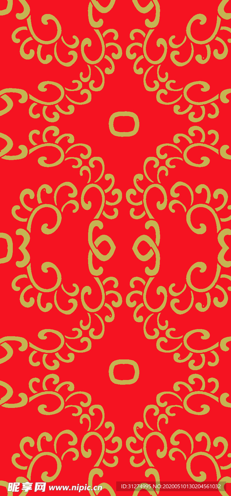 红色喜庆底纹