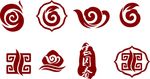 矢量祥云图案