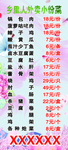 乡里人外卖小份菜