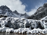 毕棚沟雪山