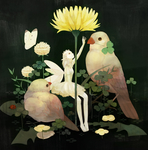 卡通梦幻插画图案