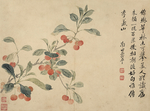 中国风工笔画花鸟图