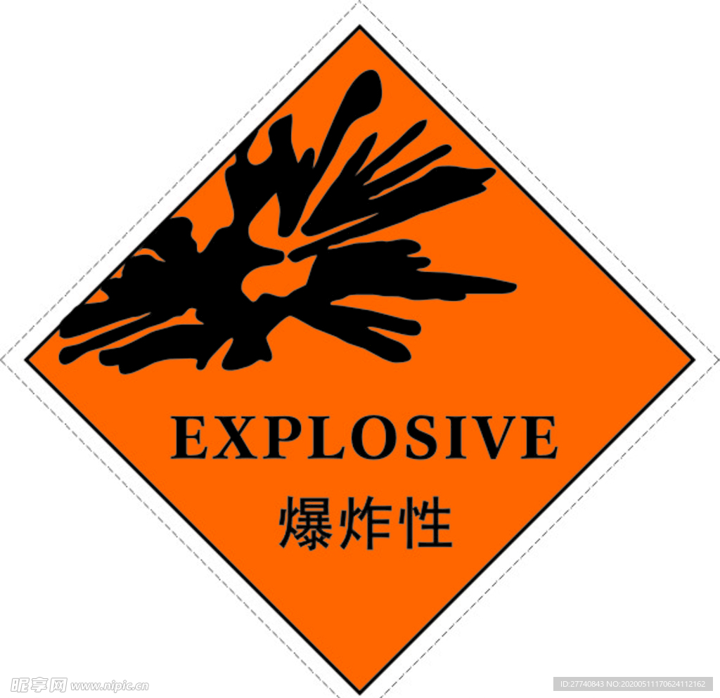 爆炸性标识