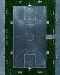 篮球场效果图