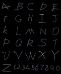 光线的字母