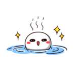 卡通洗澡表情