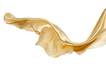 金色 丝绸 绸带  元素 地产