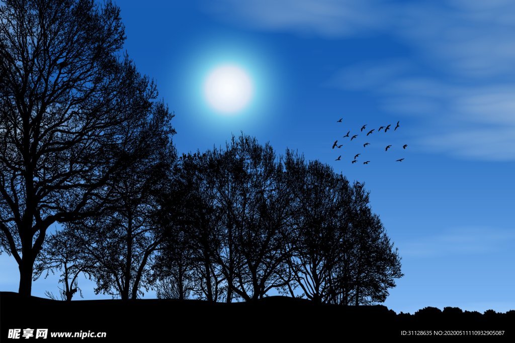 夜晚