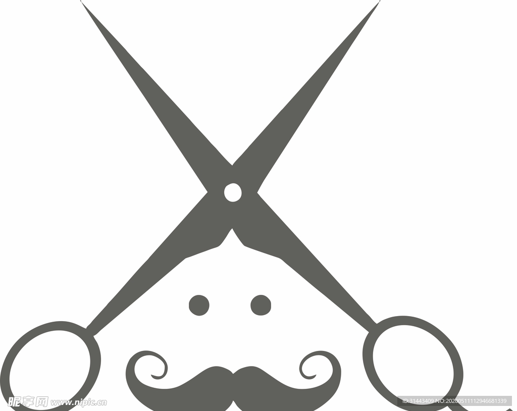 胡子LOGO