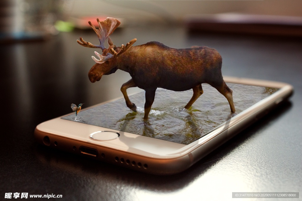 驼鹿智能手机 创意设计