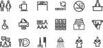 矢量办公图标