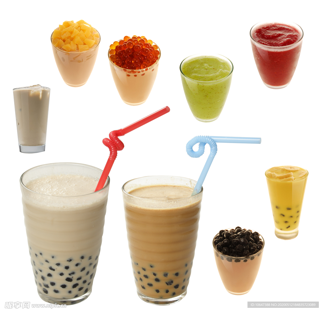 奶茶素材