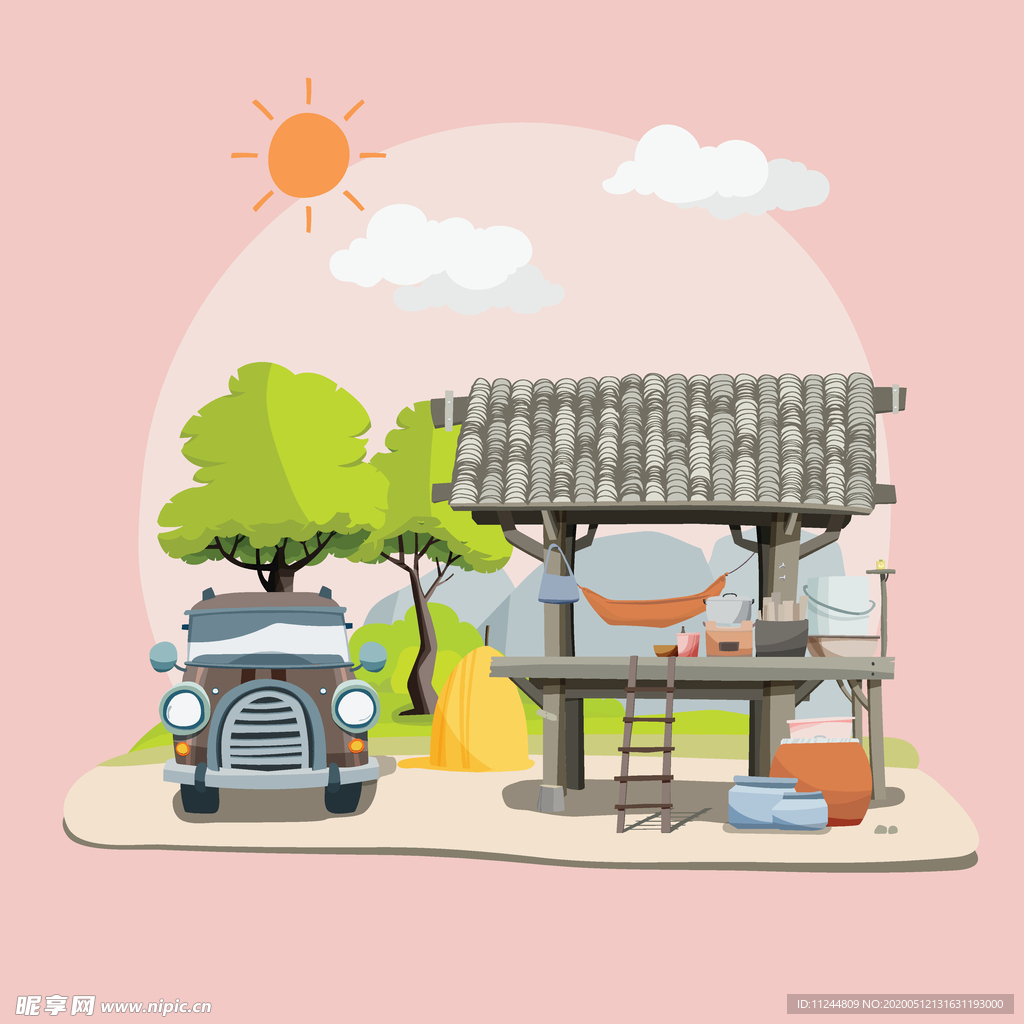 矢量旅游环境