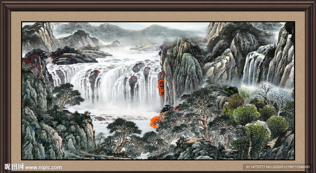 山水风景图