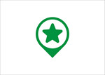 地址五星标注矢量素材