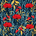 叶子花纹