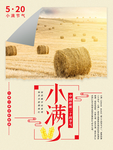 小满节气海报