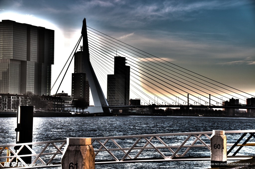 鹿特丹风景图片
