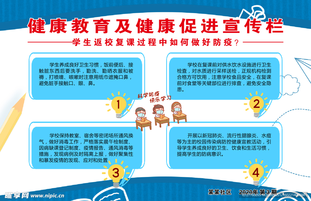 健康教育宣传栏