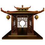 中式凉亭
